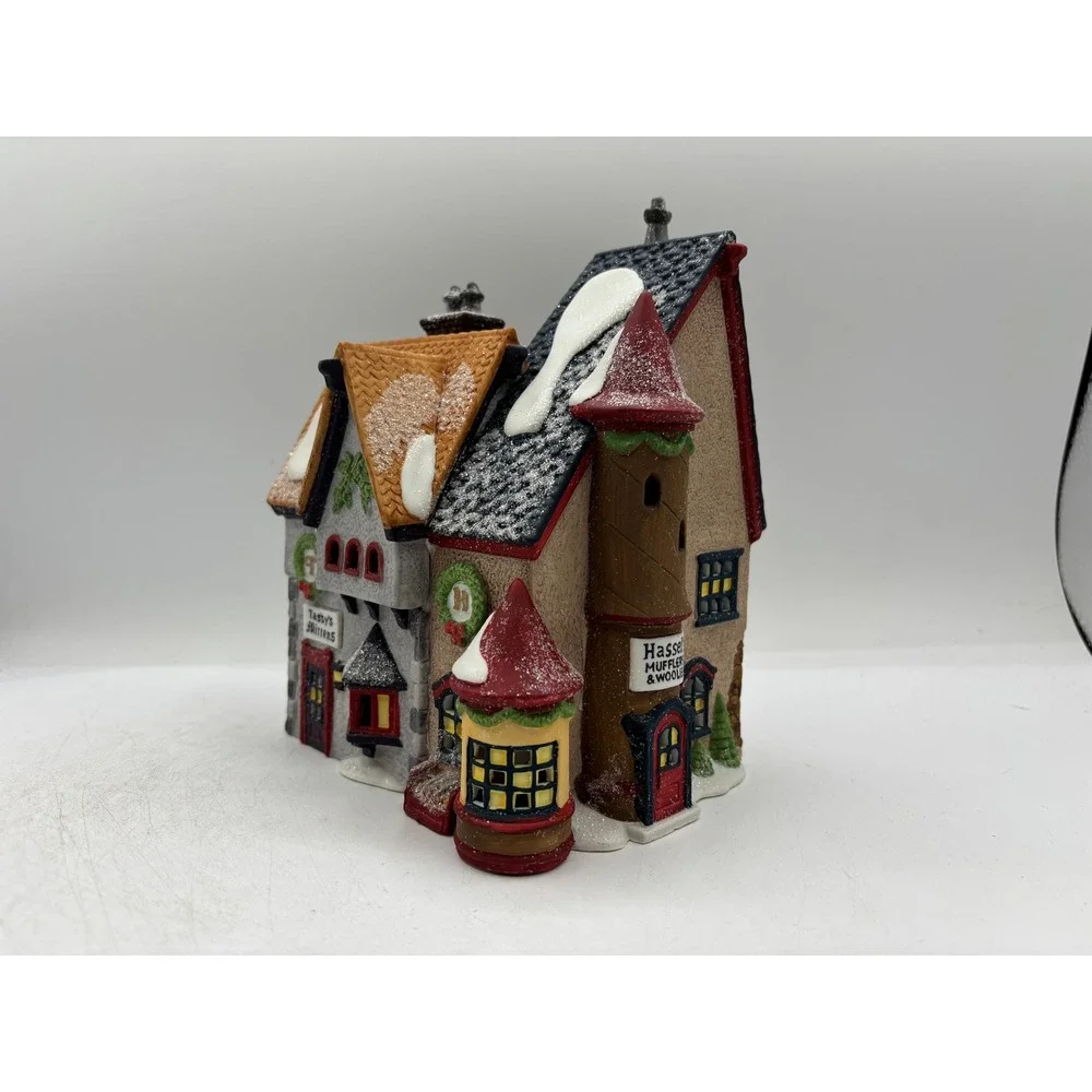 Dept 56 1991 Vintage HVC North Pole Tassy's Mittens & Hassel's Woolies 5622-7